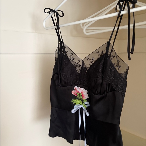 Cynthia Rowley Iris Silk Top - Picture 3 of 5